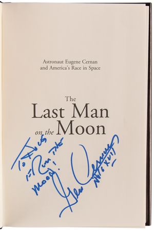 Lot #8445 Moonwalkers (3) Signed Books - Aldrin, Bean, and Cernan - Image 3