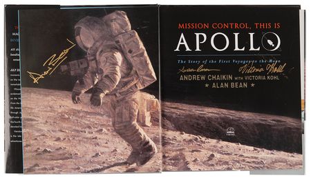 Lot #8445 Moonwalkers (3) Signed Books - Aldrin, Bean, and Cernan - Image 4