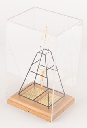 Lot #8606 Space Archive of S. Neil Hosenball, NASA's General Counsel, with Flown Flags, Certificates, 'Space Cans,' and a Rare 'Goddard Space Flight Center' Rocket Model - Image 3