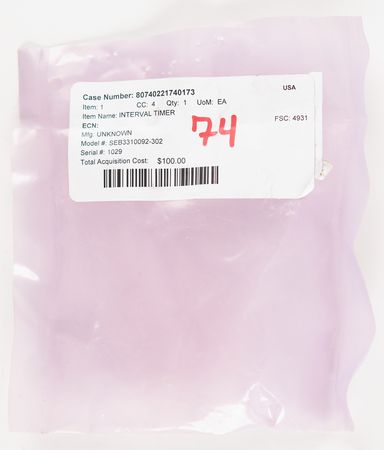 Lot #8476 Apollo Interval Timer - Image 4