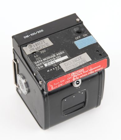 Lot #8581 Space Shuttle Hasselblad 70mm Film Magazine with Data Module - Image 2