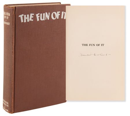 Lot #8005 Amelia Earhart Signed Book - The Fun of It - Image 1
