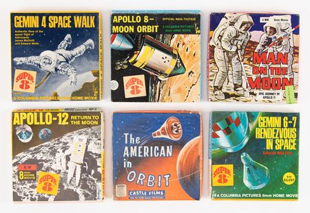 Lot #8106 Gemini and Apollo 8MM Film Reels (6) - Image 1