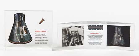 Lot #8051 Liberty Bell 7 Flown Film and Screw - Image 1