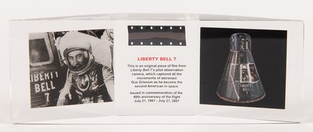 Lot #8051 Liberty Bell 7 Flown Film and Screw - Image 2