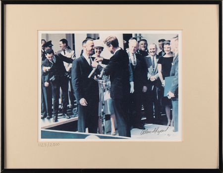Lot #8065 Alan Shepard Signed Photograph - Image 1