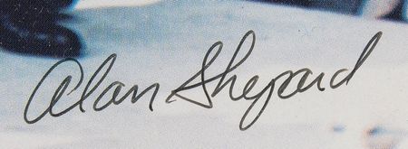 Lot #8065 Alan Shepard Signed Photograph - Image 3