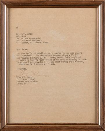 Lot #8321 Apollo 14 (3) Signed Items - Image 4