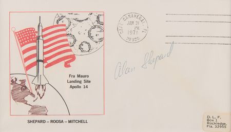 Lot #8321 Apollo 14 (3) Signed Items - Image 7