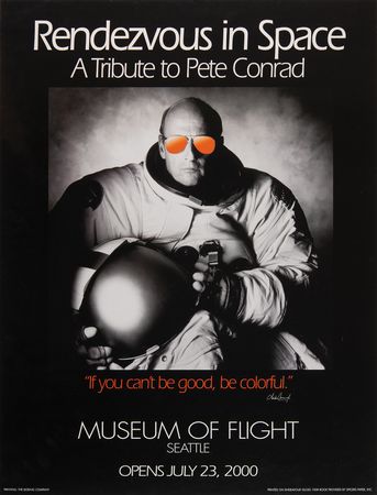 Lot #8270 Charles Conrad: 'Rendezvous in Space' Cabernet (1997) and Poster - Image 6