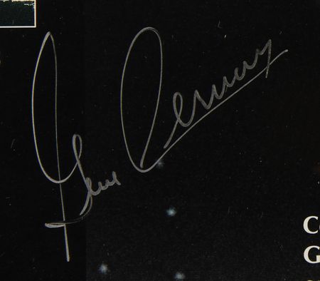 Lot #8410 Gene Cernan Signed Poster - 25th Anniversary of Apollo 17 (16.5? x 21.5?) - Image 3
