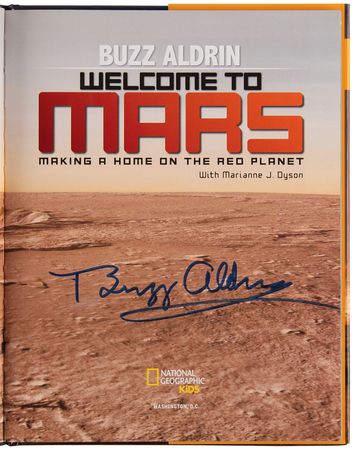 Lot #8216 Buzz Aldrin (2) Signed Books - Image 3