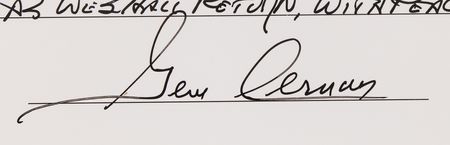 Lot #8411 Gene Cernan Signed Print - 'The Last Words Ever Spoken' (Ltd. Ed. #19/45) - Image 3