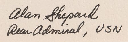 Lot #8320 Apollo 14 (3) Signed Photographs - Shepard, Mitchell, and Roosa - Image 5