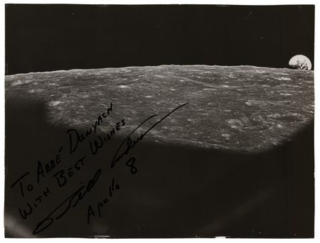 Lot #8142 Bill Anders Signed Photograph - Image 1