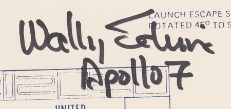 Lot #8438 Apollo and Skylab Astronauts (9) Signed Print - 16˝ x 12˝ - Image 3