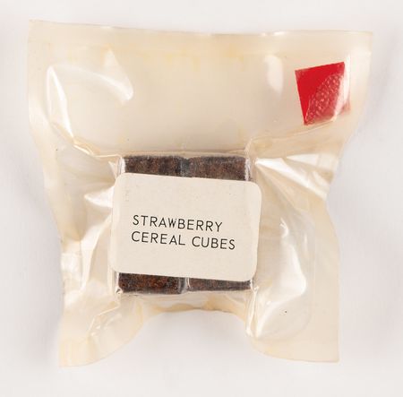 Lot #8199 Apollo 11 Space Food Packages (2) - Tuna Fish and Strawberry Cereal Cubes - Image 3