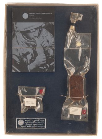 Lot #8199 Apollo 11 Space Food Packages (2) - Tuna Fish and Strawberry Cereal Cubes - Image 6