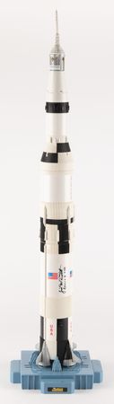 Lot #8611 Apollo 9 Signed Saturn V Rocket Model - Image 1