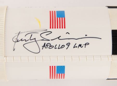 Lot #8611 Apollo 9 Signed Saturn V Rocket Model - Image 6