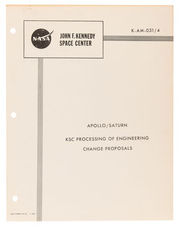 Lot #8459 Apollo/Saturn Configuration Management Plan - Image 9