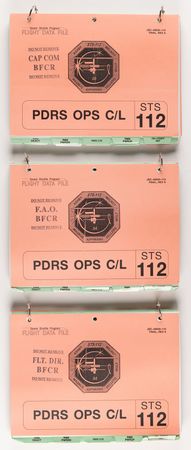 Lot #8534 STS-112 Archive of (50+) Astronaut and Mission Control-Used Cue Cards and Flight Data File Checklists - Image 18