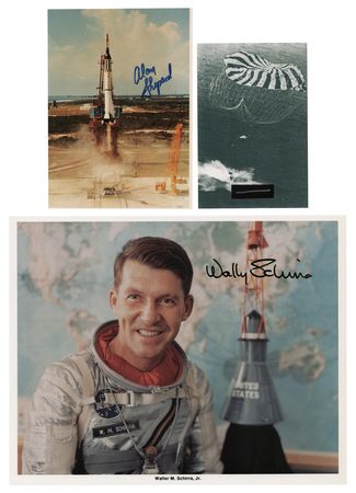 Lot #8055 Mercury Astronauts (6) Signed Items - Image 2