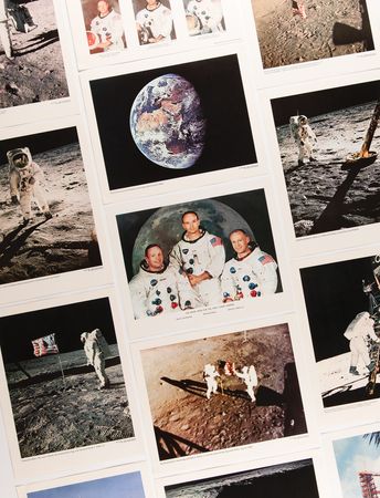 Lot #8455 Apollo Program (48) Oversized NASA Lithographs - Image 1