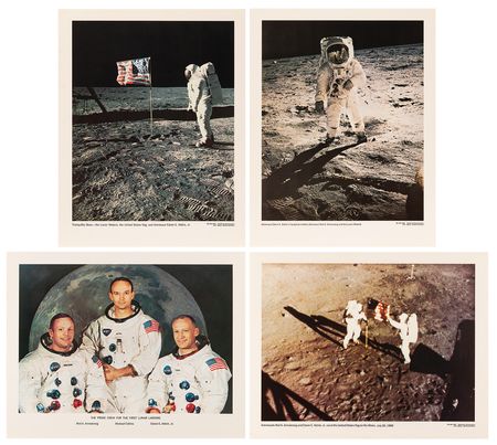 Lot #8455 Apollo Program (48) Oversized NASA Lithographs - Image 2
