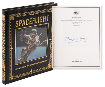 Lot #8217 Buzz Aldrin Signed Book - Spaceflight - Image 1