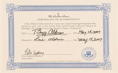 Lot #8217 Buzz Aldrin Signed Book - Spaceflight - Image 5