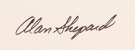 Lot #8340 Alan Shepard Signed Book - Man's Greatest Adventure - Image 2