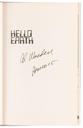 Lot #8353 Apollo 15 (3) Signed Books - Image 4