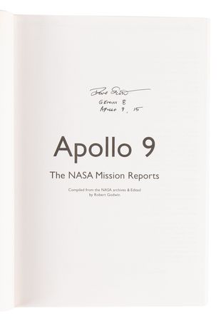 Lot #8433 Apollo Astronauts (6) Signed Books - The NASA Mission Reports, with Aldrin, Lovell, and Cernan - Image 3