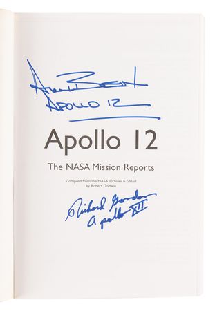 Lot #8433 Apollo Astronauts (6) Signed Books - The NASA Mission Reports, with Aldrin, Lovell, and Cernan - Image 6