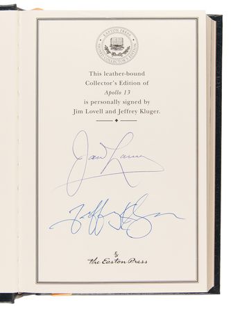 Lot #8286 Apollo 13 (3) Signed Books - Image 2