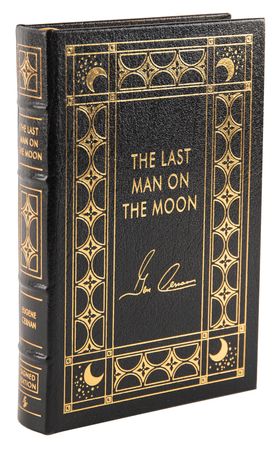 Lot #8414 Gene Cernan Signed Book - The Last Man on the Moon - Image 3
