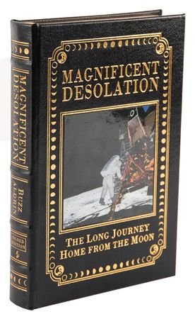 Lot #8219 Buzz Aldrin Signed Book - Magnificent Desolation - Image 3