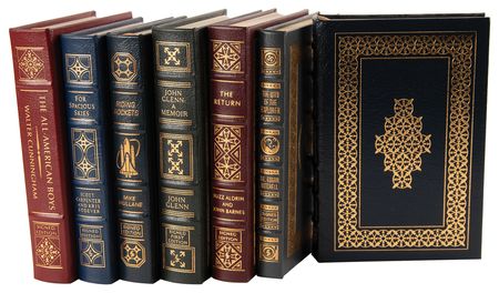 Lot #8437 Astronauts (7) Signed Books with Aldrin, Mitchell, and Carpenter - Image 1