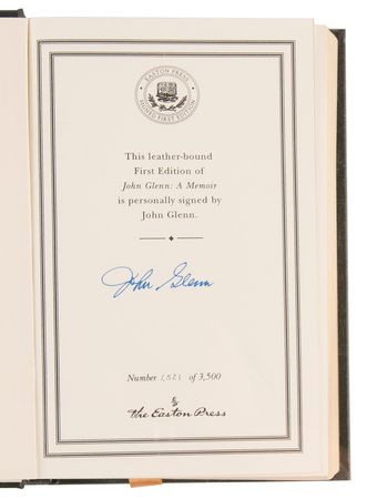 Lot #8437 Astronauts (7) Signed Books with Aldrin, Mitchell, and Carpenter - Image 5