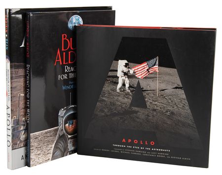 Lot #8446 Moonwalkers (3) Signed Books - Image 1