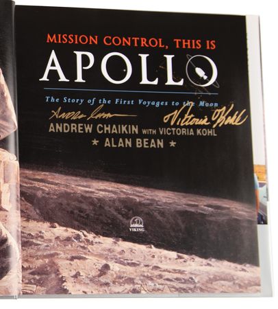 Lot #8446 Moonwalkers (3) Signed Books - Image 4