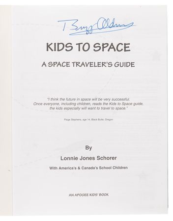 Lot #8207 Buzz Aldrin (5) Signed Books - Image 6