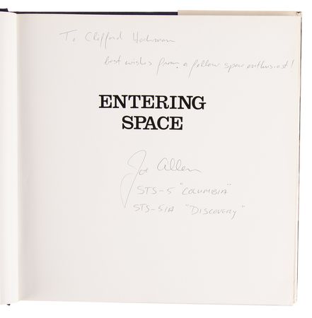 Lot #8550 Space Shuttle Astronauts (20) Signed Books - Image 4