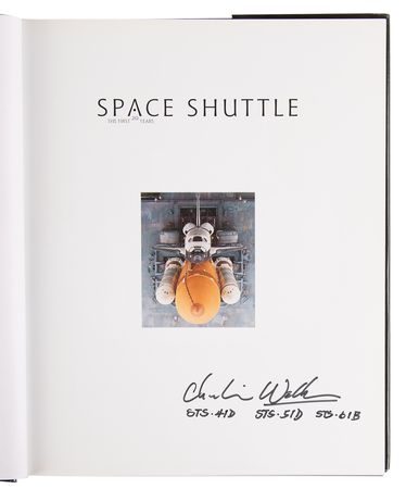 Lot #8550 Space Shuttle Astronauts (20) Signed Books - Image 5
