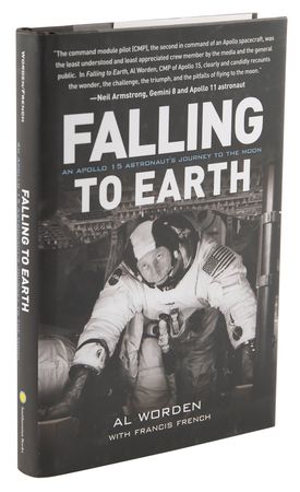 Lot #8365 Al Worden Signed Book and Insert - Falling to Earth - Image 3