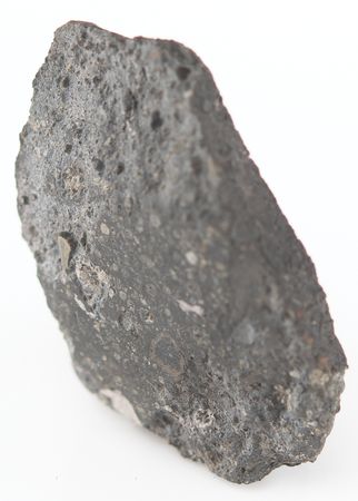 Lot #8668 Allende Carbonaceous Chondrite Meteorite Slice - Image 5