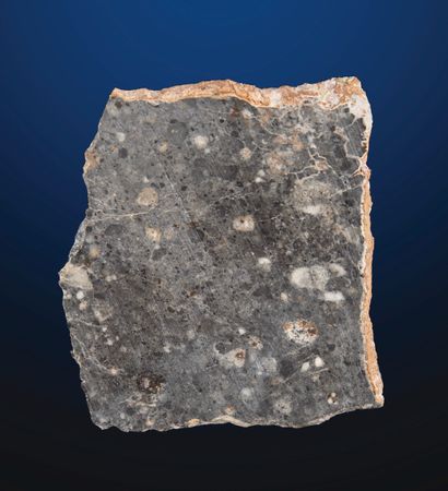 Lot #8670 Bechar 006 Lunar Meteorite Slice - Image 2