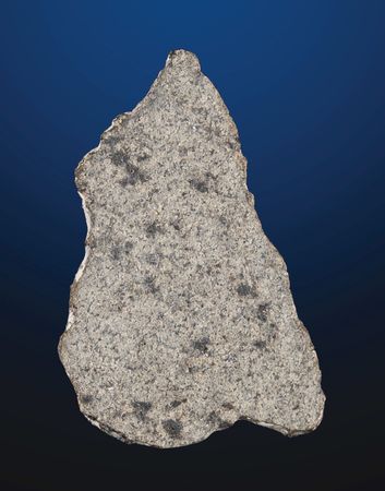 Lot #8675 NWA 13190 Martian Meteorite Slice - Image 2