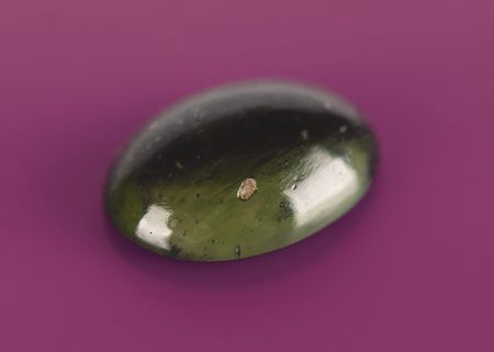 Lot #8674 Moldavite Cabochon Gemstone - Image 2